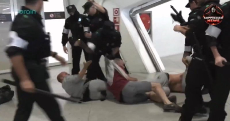 İspanya polisi, ülkelerine dönen Sumud Filosu gönüllülerine şiddet uyguladı!