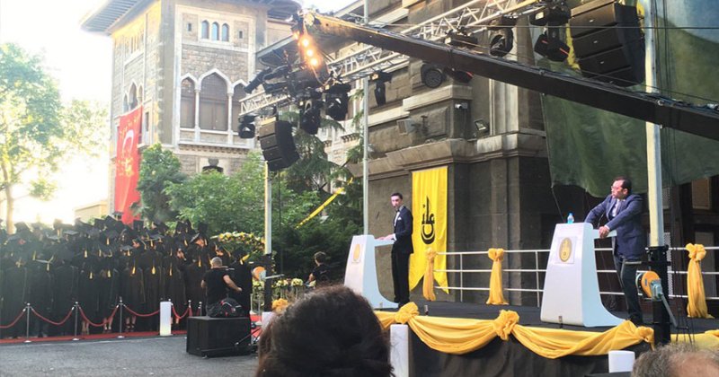 İstanbul Erkek Lisesi’nde yönünü kaybedenler protesto değil 