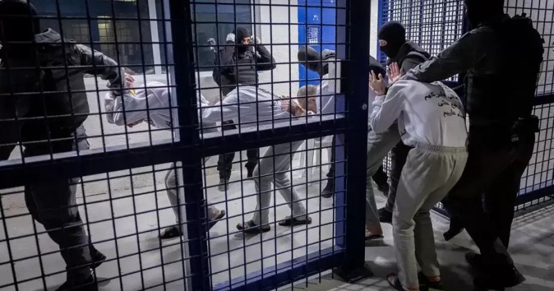 İşgal zindanlarındaki 9500 esir gittikçe kötüleşen çok zor ş