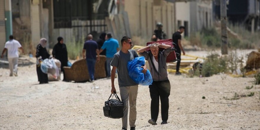 İsrail'in tahliye ettiği Nur Şems Kampı’na dönen Filistinliler evlerini yağmalanmış ve boş halde buldu
