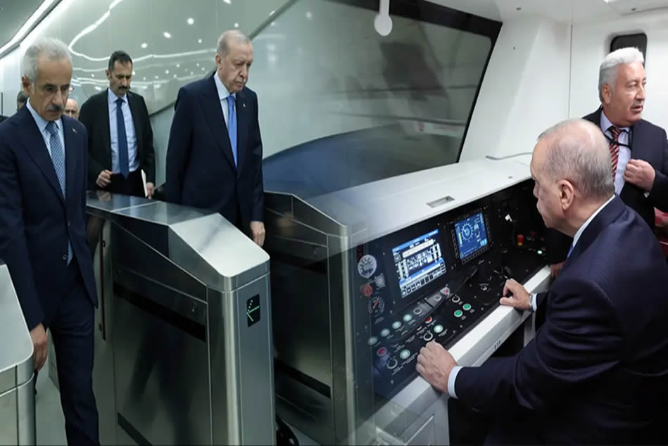 Cumhurbaşkanı Erdoğan Halkalı-İstanbul Havalimanı metrosunu açtı