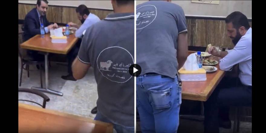 Halkın sofrasında, halkla iç içe bir lider profili