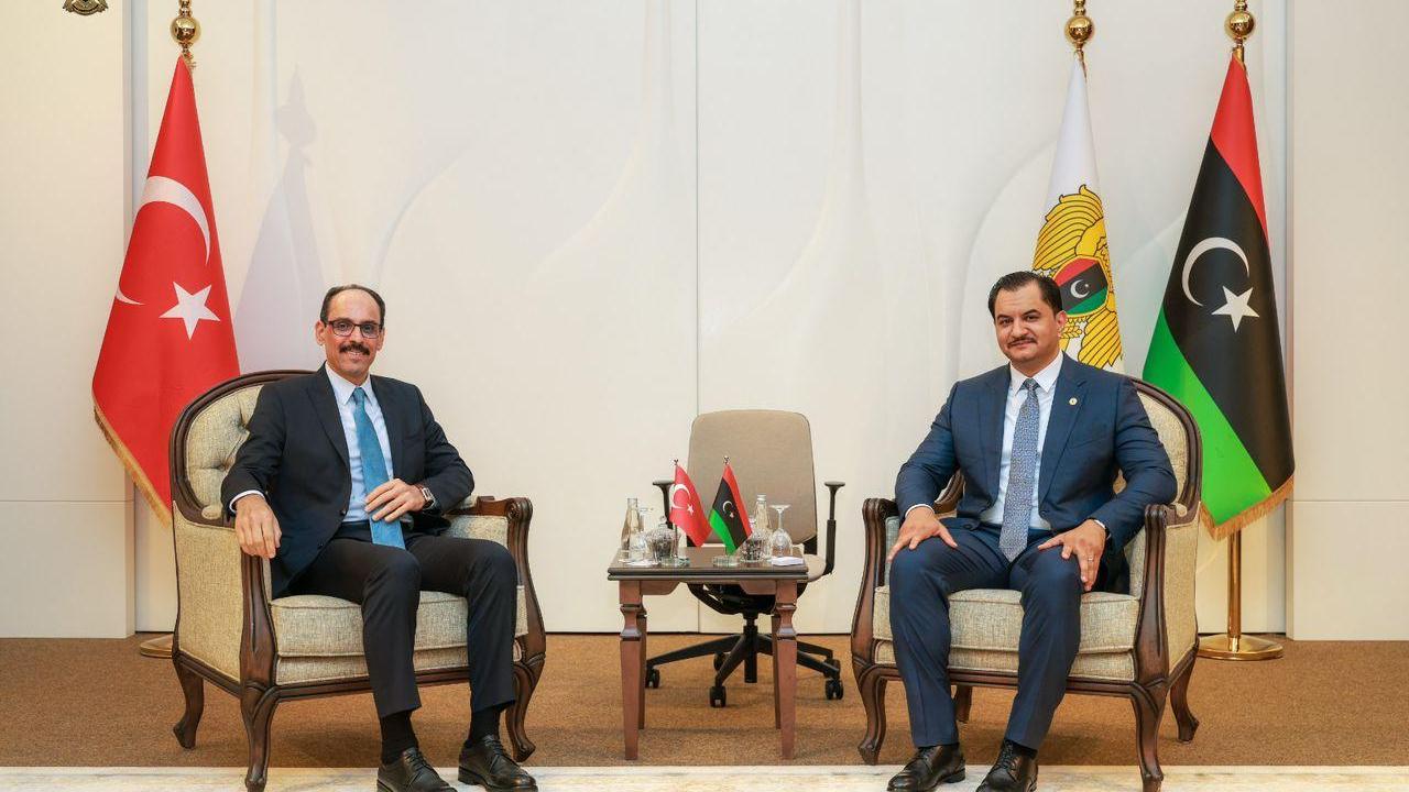MİT Başkanı Kalın, Libya Ulusal Ordusu Genel Komutan Yardımcısı Hafter ile görüştü