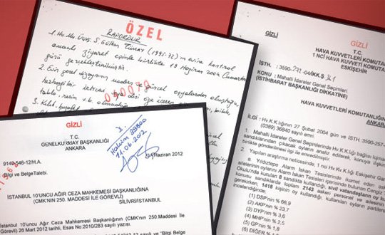 Balyoz'un ıslak imzalı delilleri