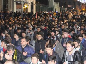 İdlip’teki Kimyasal Katliam Rusya Temsilciliği Önünde Protesto Edildi