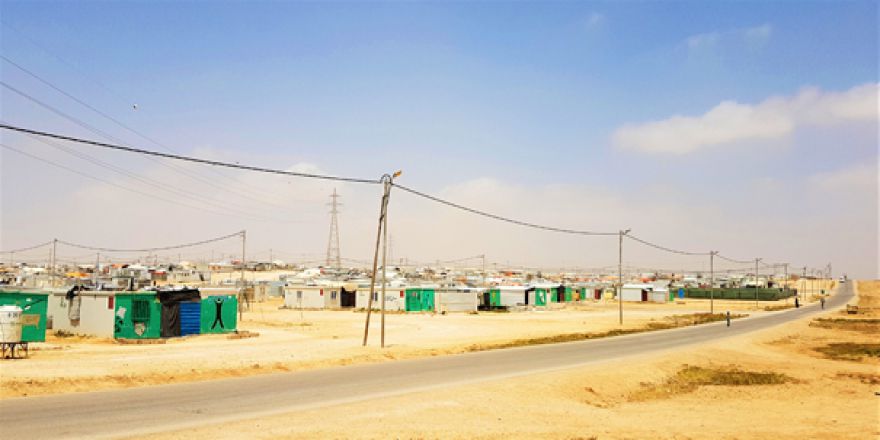 Ürdün'deki Zaatari Kampından Görüntüler