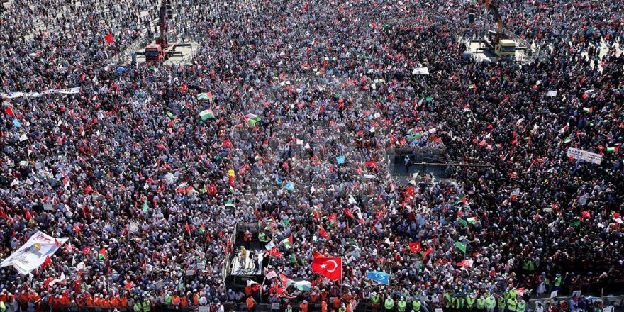 Yenikapı'da 'Kudüs Mitingi' Düzenlendi