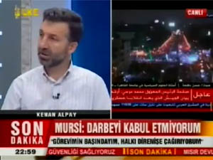 Kenan Alpay Ülke TV'de Mısır Darbesini Konuştu