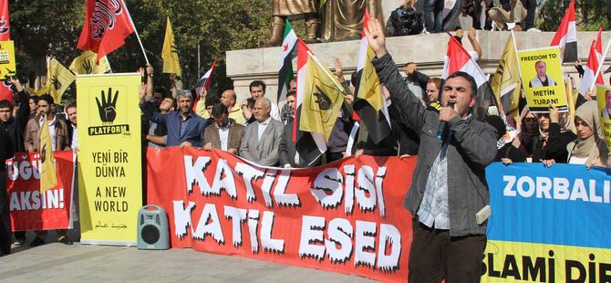Fatih’te 100. Gününde Mısır Cuntası Lanetlendi