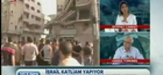 A Haber'de Gazze'deki Siyonist Saldırı Konuşuldu