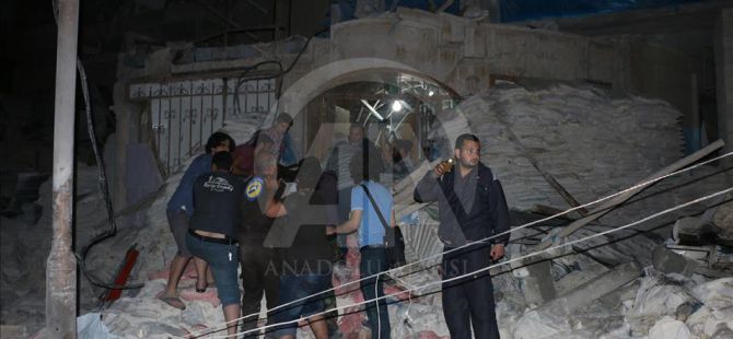 Rus Jeti Halep'te Sahra Hastanesini Vurdu