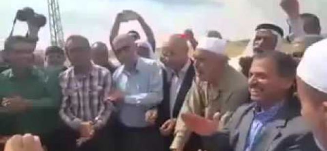 Şeyh Raid Salah Ummu'l-Fahm'da Müslümanlarla Vedalaştı