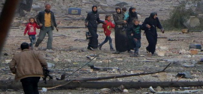 Halep'ten Tahliye Edilen İlk Konvoy