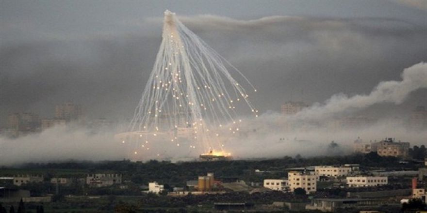 ABD ve Irak Ordusu Musul'u Fosfor Bombasıyla Vuruyor
