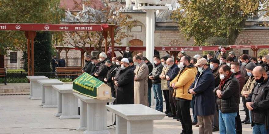 Necip Kibar ağabeyimizin cenaze namazı Fatih Camii’nde kılındı