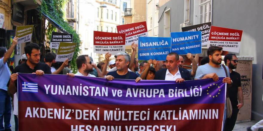 Batan mülteci teknesi değil AB ve Yunanistan’ın ikiyüzlü, ırkçı politikalarıdır!