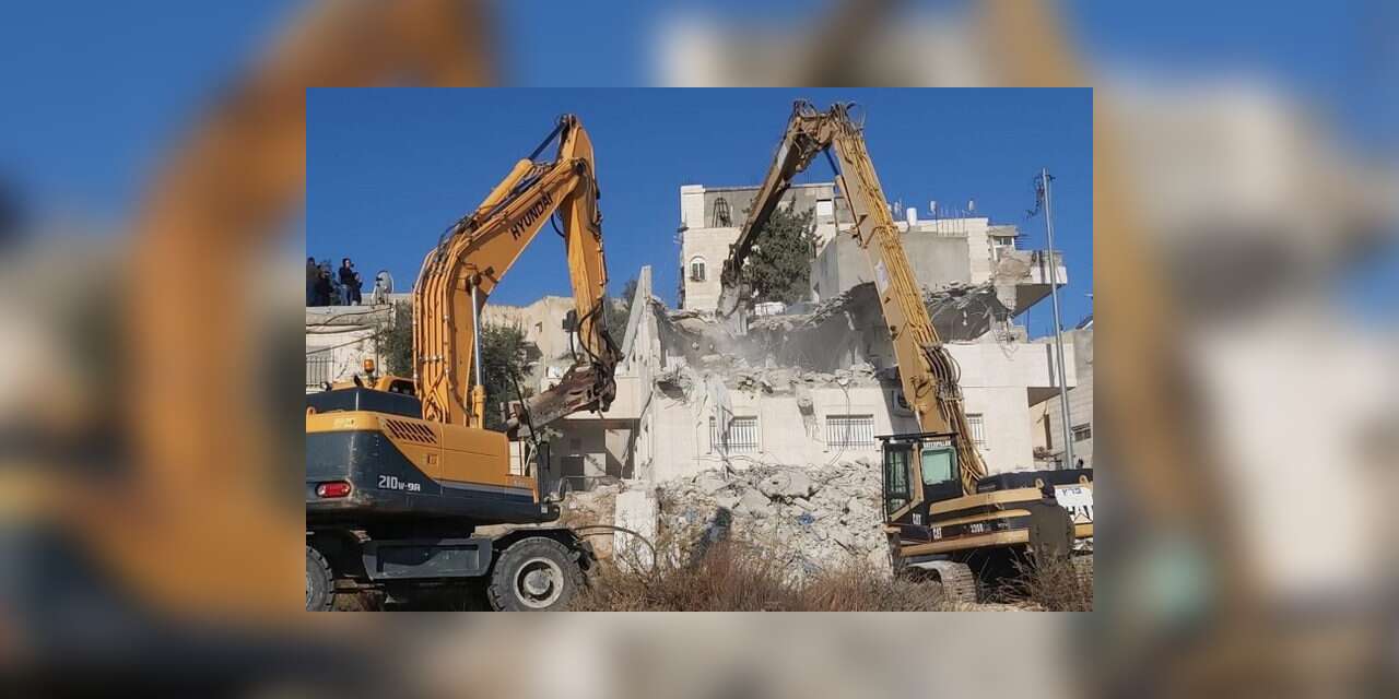 İşgal güçleri Beytlahim’de Filistinlilere ait 5 evi yıktı