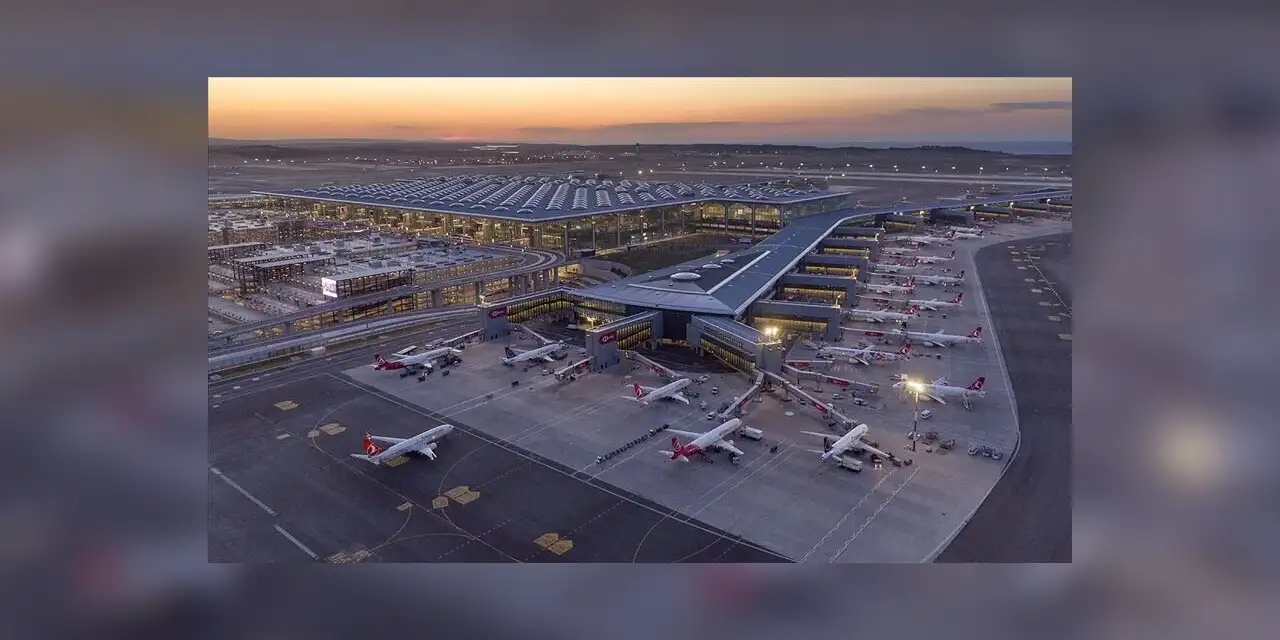 İstanbul Havalimanı günlük 1623 uçuşla Avrupa'nın en yoğun havalimanı oldu