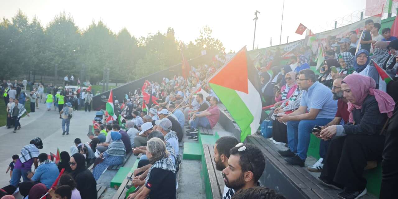 Filistin Konvoyu Sakarya'da ağırlandı