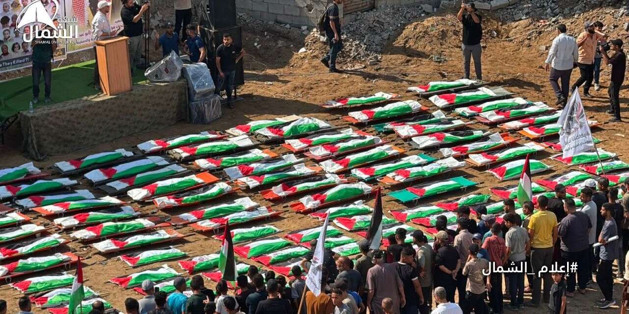 Gazze'de aynı saldırıda şehit edilen 112 kişinin naaşına ulaşıldı