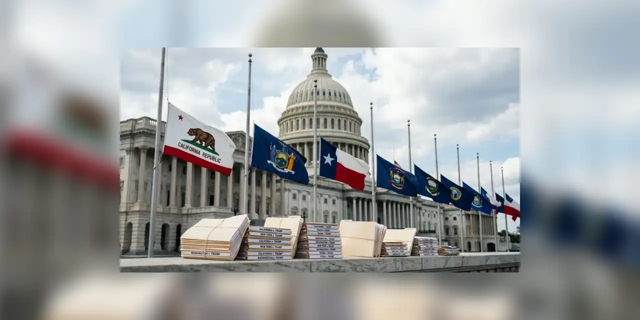 ABD'de 25 eyalet son tarifeleri nedeniyle Trump yönetimine dava açtı