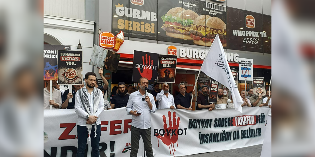 Bursa Gazze Dayanışma Platformu basın açıklaması yaptı