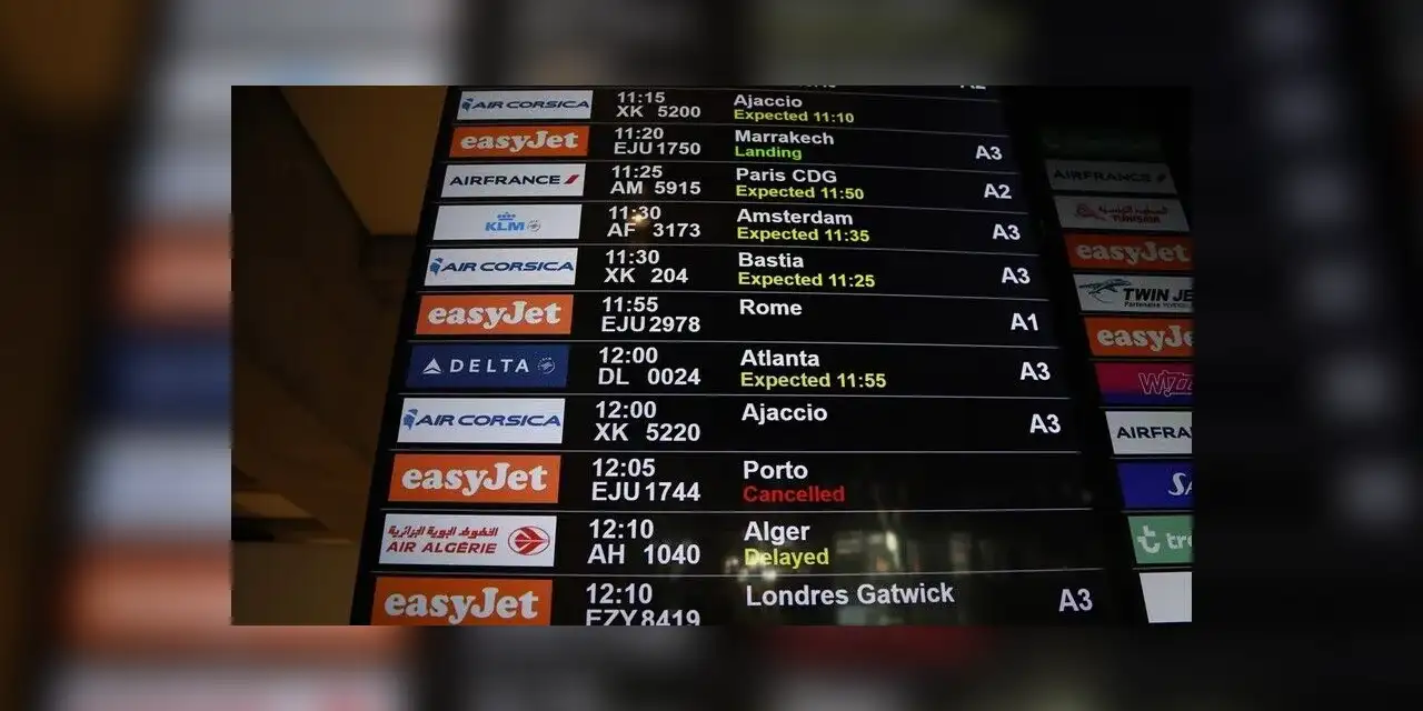 Hava yolu şirketi EasyJet'in Fransa'daki kabin çalışanları greve gitti
