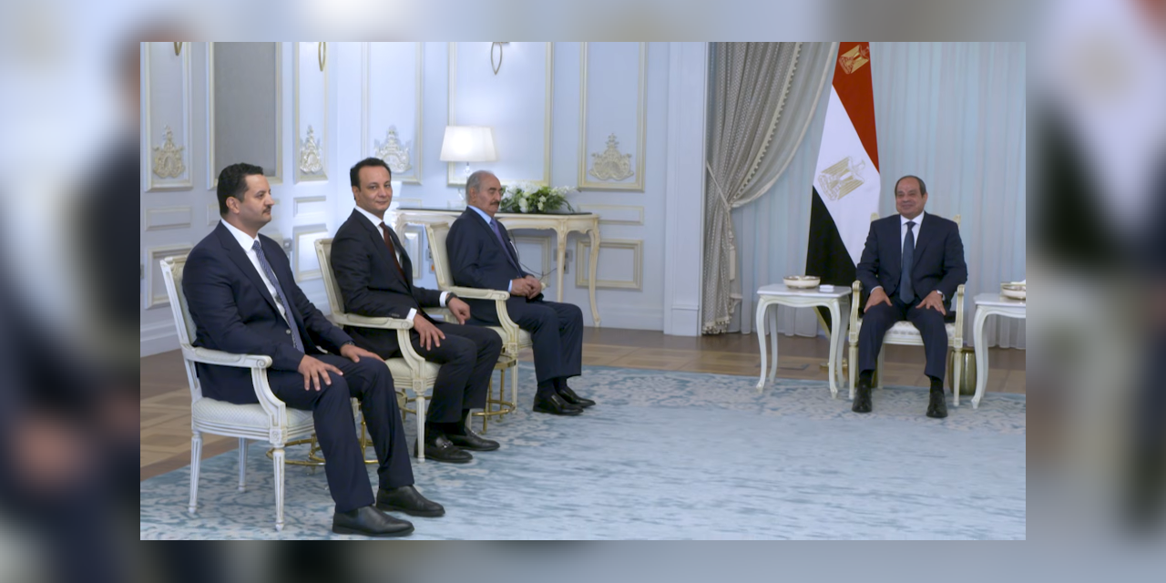 Sisi ile Hafter Kahire'de görüştü