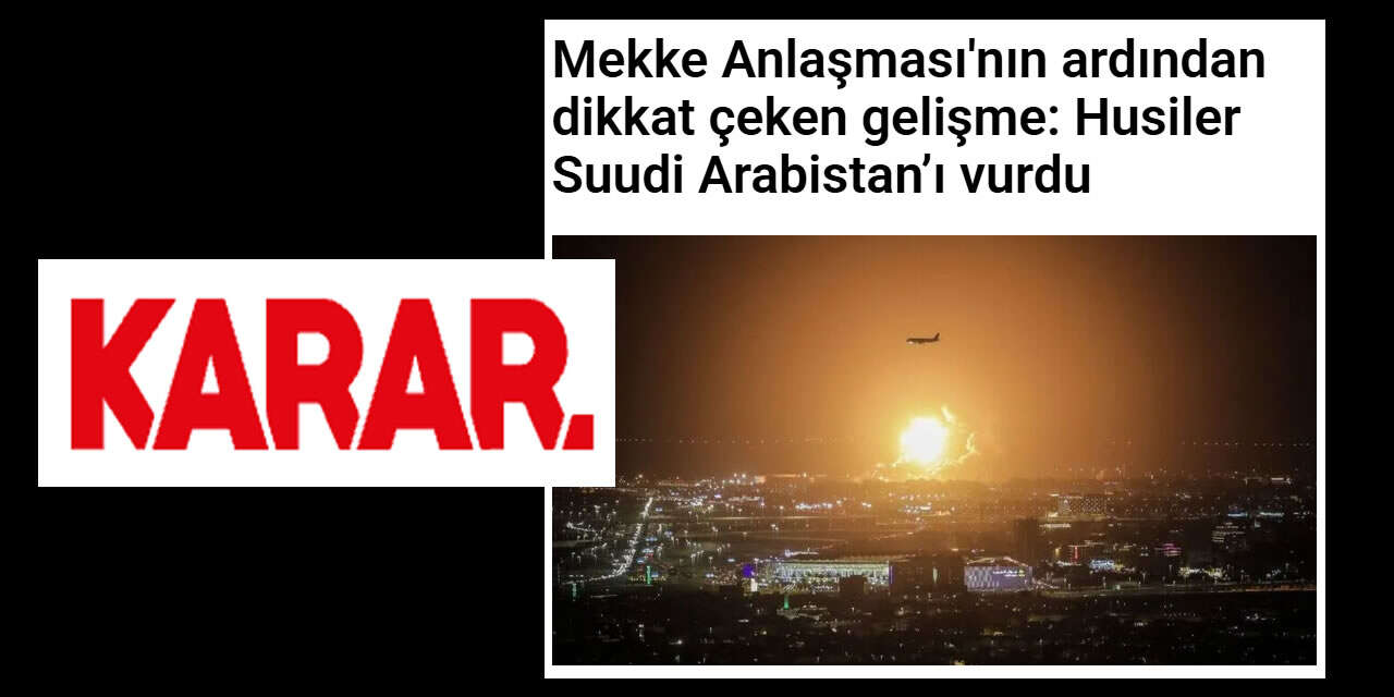 Karar gazetesinin provokatif haberciliği