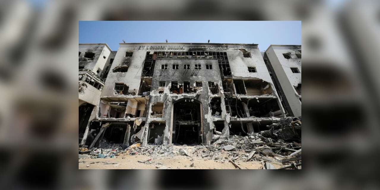 Filistinli mühendisler, İsrail'in Şifa Hastanesinde zarar verdiği cihazları onarıyor