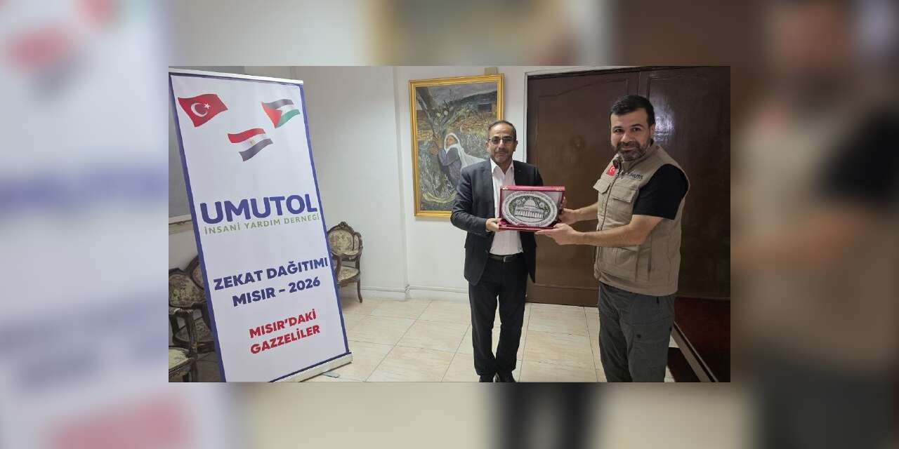 Umut Ol Derneği’nden Mısır’daki Gazzeli mültecilere destek