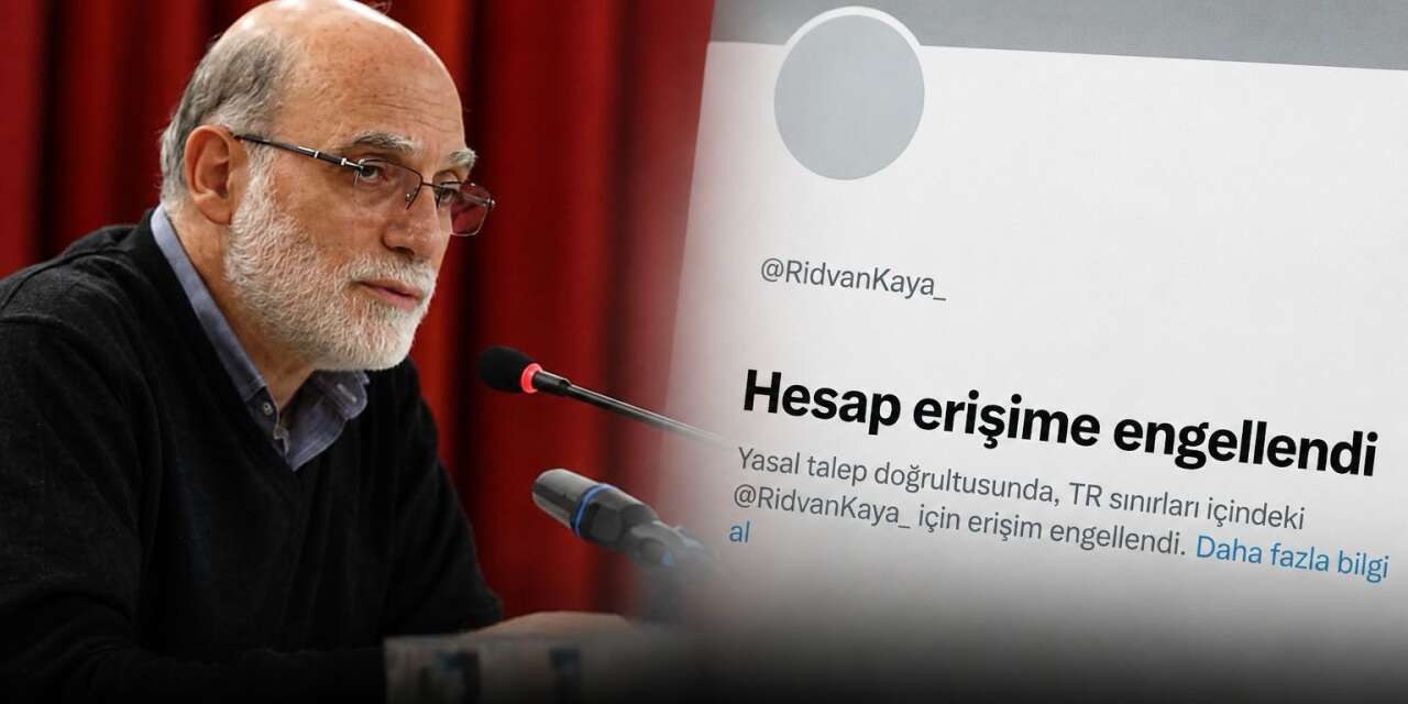 Özgür-Der Genel Başkanı Rıdvan Kaya’nın Twitter hesabına erişim engeli!