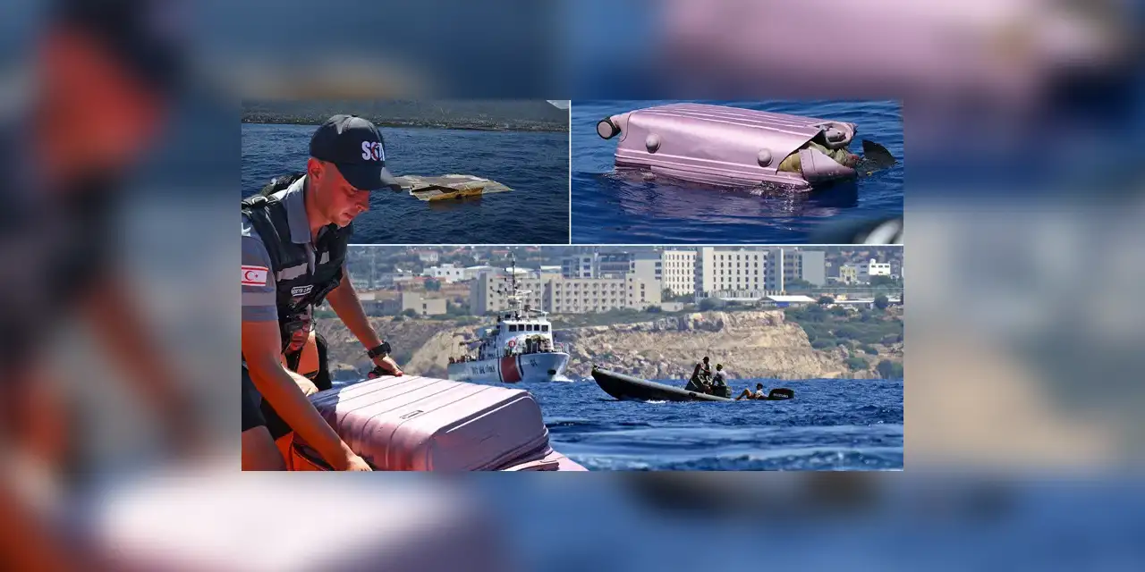 Girne açıklarında batan gemiye ulaşıldı