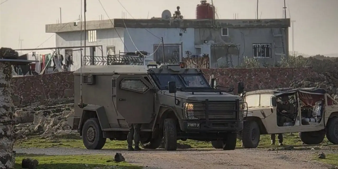 İşgal güçleri, Suriye'nin Kuneytra kırsalında kontrol noktası kurdu