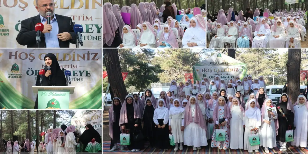 İstanbul'da "Niyet Ettim Örtünmeye, Emrin Başım Üstüne" programı gerçekleştirildi!