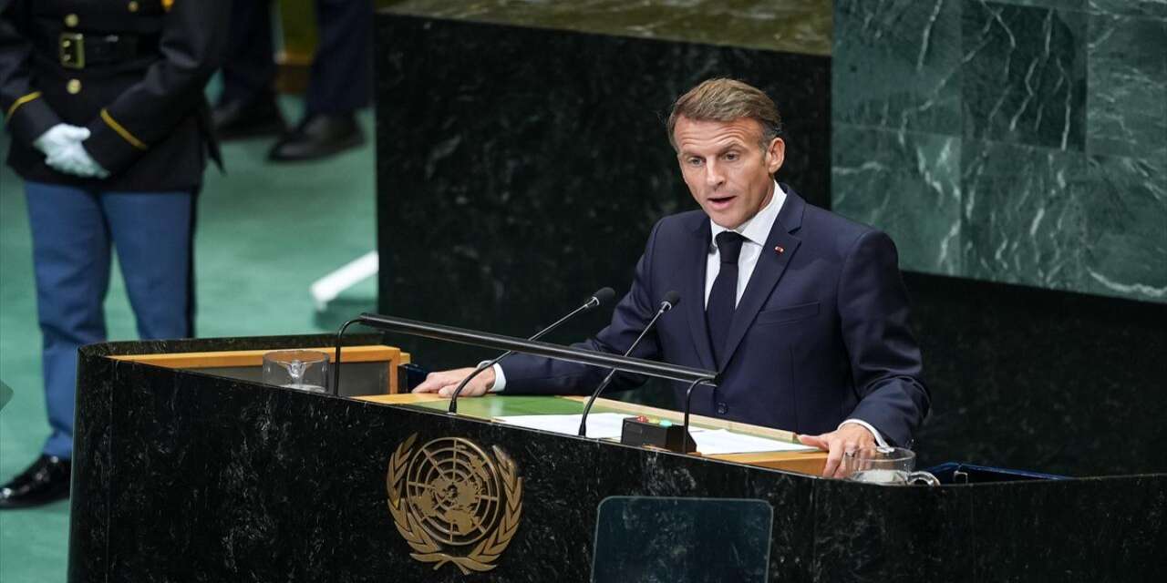 Macron: Gazze'deki manzara herkes için utanç verici