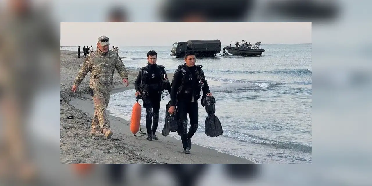 Kazakistan'da Hazar Denizi'ndeki tatbikatta 14 asker hayatını kaybetti