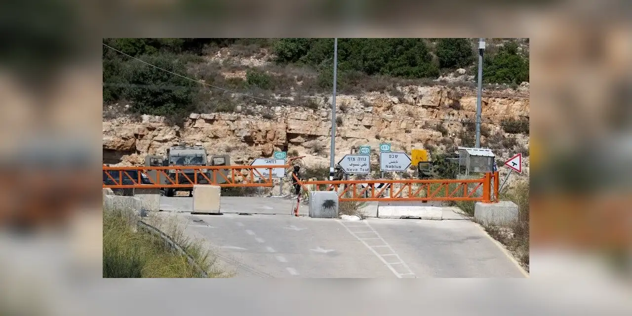 Siyonist İsrail, Sukot Bayramı bahanesiyle işgal altındaki Batı Şeria'yı tamamen kapattı
