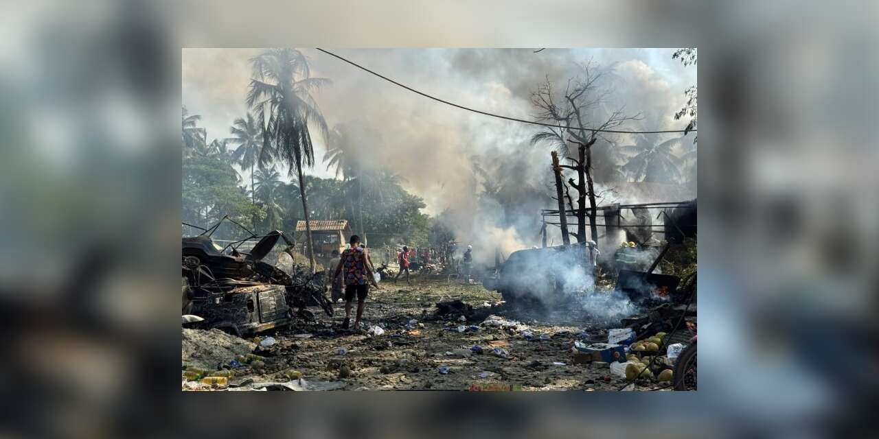 Myanmar'da kanlı saldırı: 50 ölü, 58 yaralı