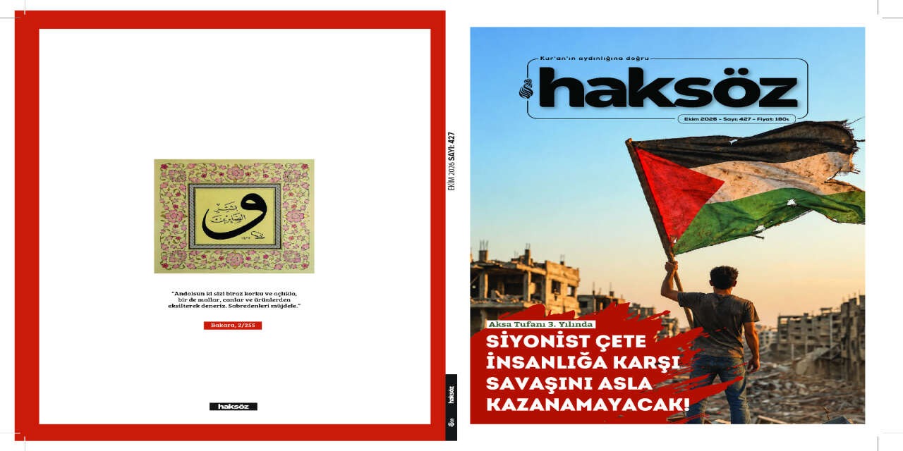 Haksöz dergisinin Ekim 2026 sayısı çıktı