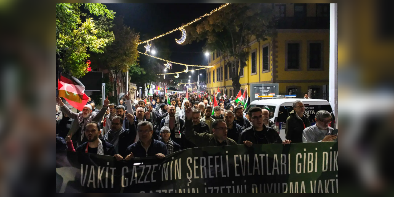 Konya'da Aksa Tufanı’nın 3. yıl dönümünde siyonist rejim telin edildi