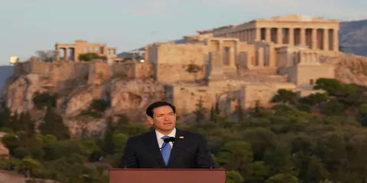Haçlı Seferi ilan etmediği kaldı: Rubio’dan Akropolis’in önünde Batı medeniyeti nutku