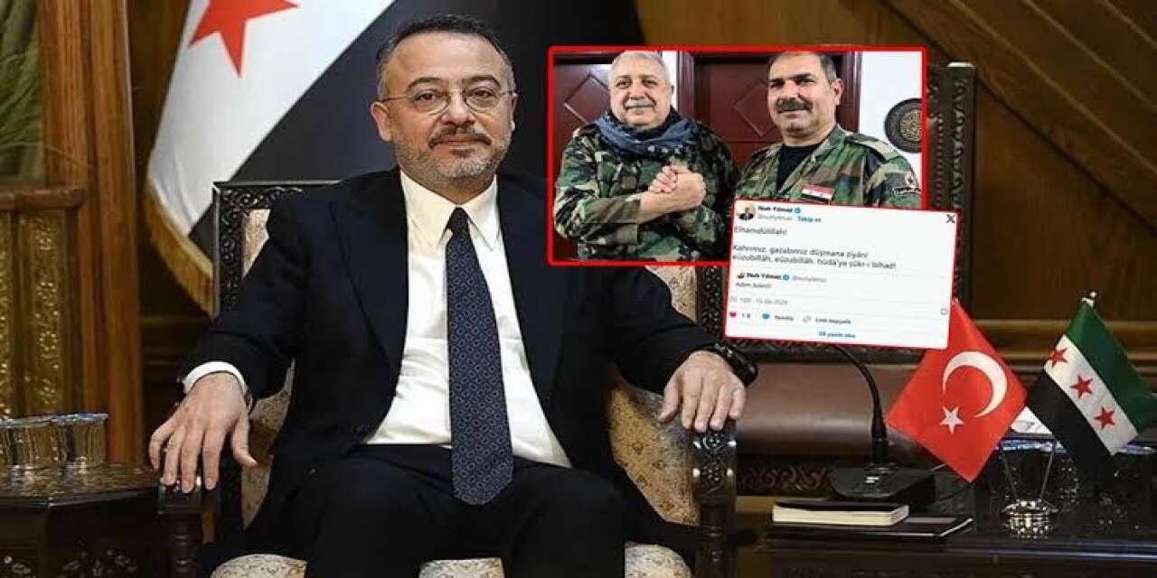 Şam Büyükelçisi Nuh Yılmaz Mihraç Ural'ın yakalandığını "Elhamdülillah" diyerek duyurdu