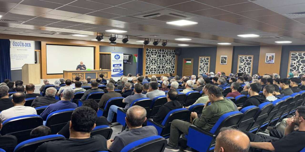 “Zaaflara mazeret aramamalı, imkânları imtihan bilmeliyiz”