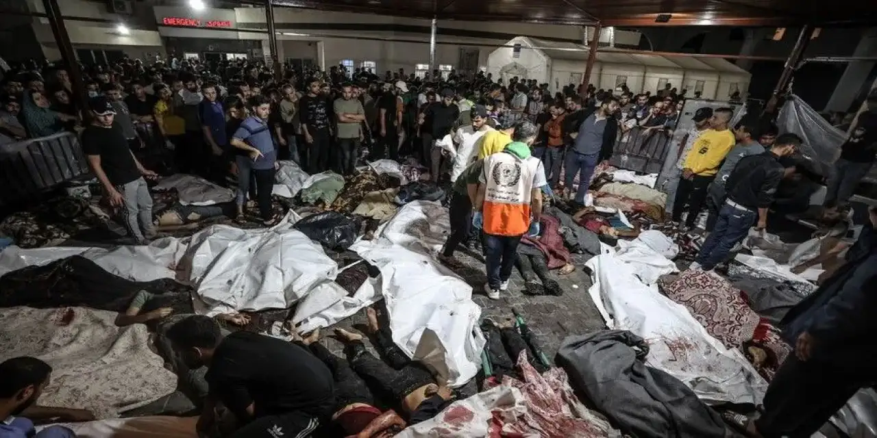 Gazze'deki El-Ehli Baptist Hastanesi katliamının üzerinden 3 yıl geçti