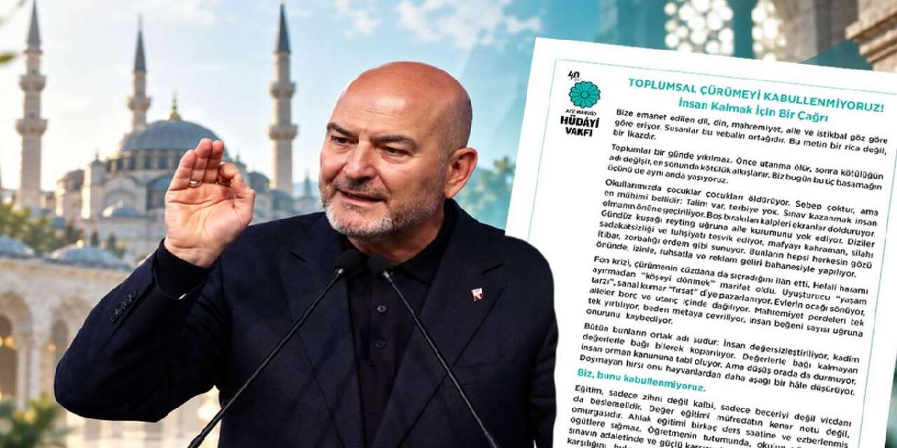 Süleyman Soylu “çürüme” eleştirisine çok alınmış!