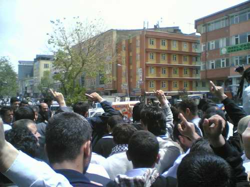 Van’da Siyonist İsrail Protesto Edildi