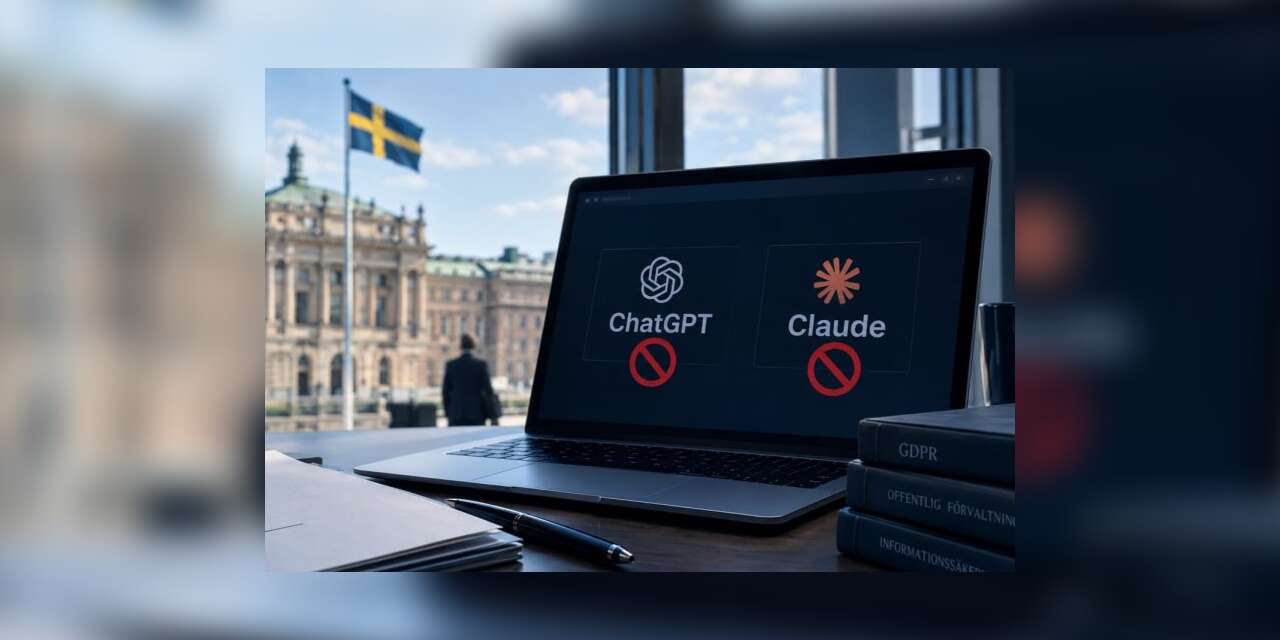 İsveç'te hükümet çalışanları ChatGPT ve Claude'u kullanmayacak