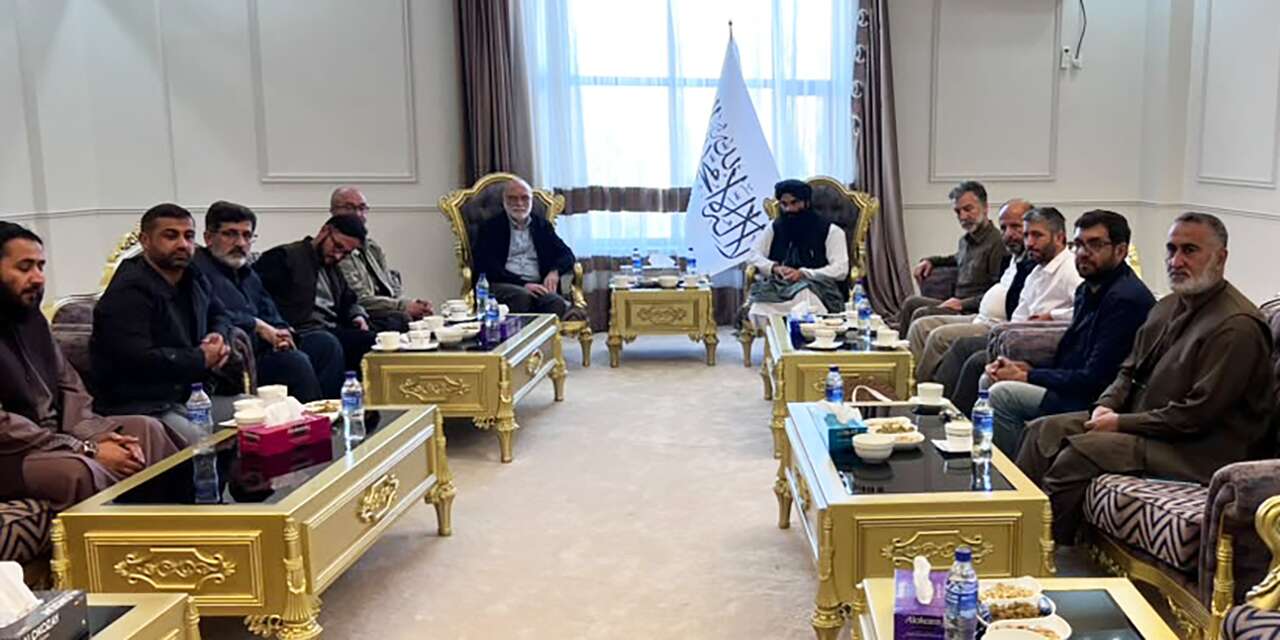 Özgür-Der ve Bilgi Erdem Vakfı heyeti, Afganistan İçişleri Bakanı Hakkani ile görüştü