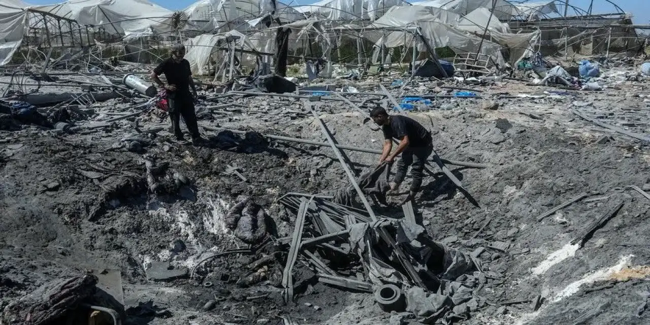 BM, Gazze'deki deposunun İsrail hava saldırılarında hasar gördüğünü belirtti